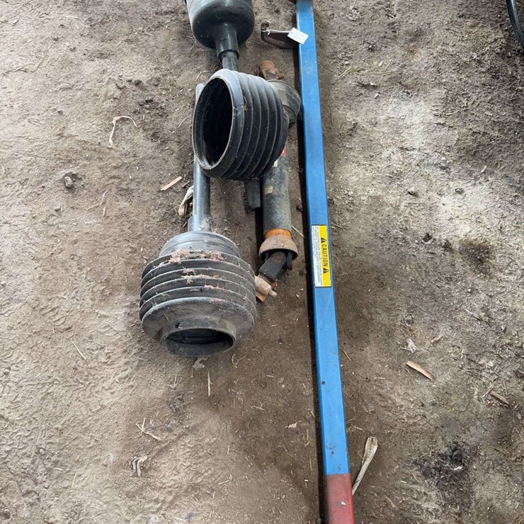 Agricultural PTO Driveline Shafts and Metal Support Bar