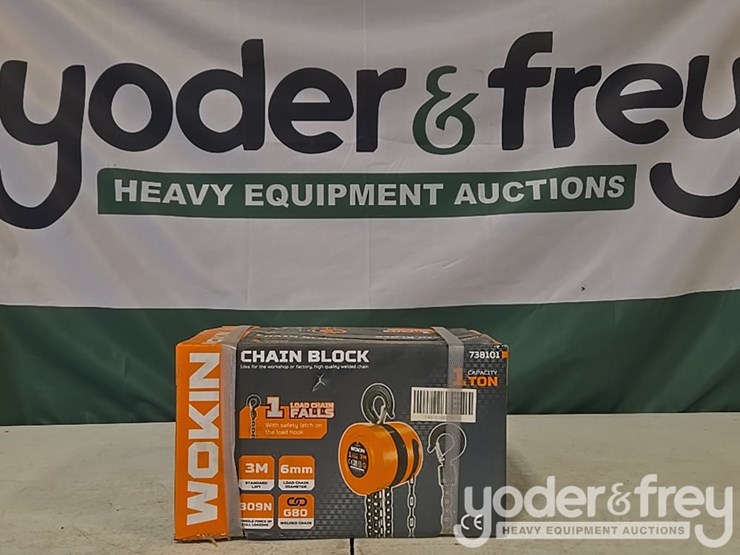 unused-wokin-1-ton-chain-hoist-image-1