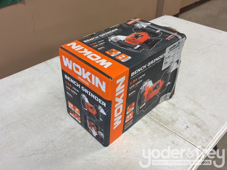 unused-wokin-6"-industrial-bench-grinder-image-4