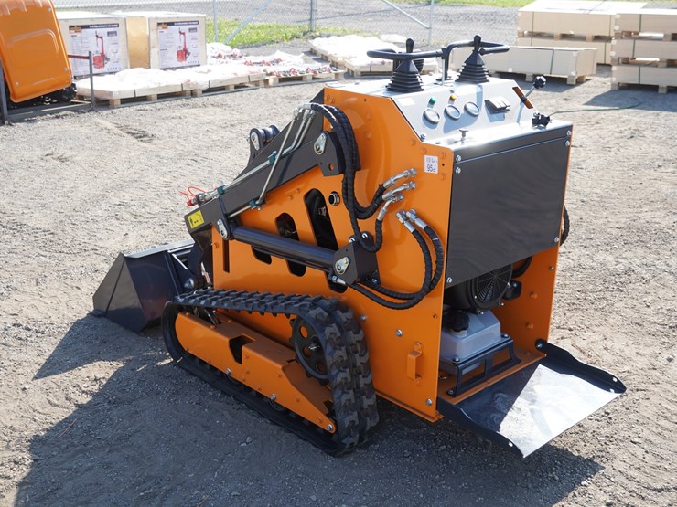 #1021-•-unused-landhonor-lhr-t460s2-tracked-mini-stand-on-skid-steer-loader---middlefield,-ohio-image-3
