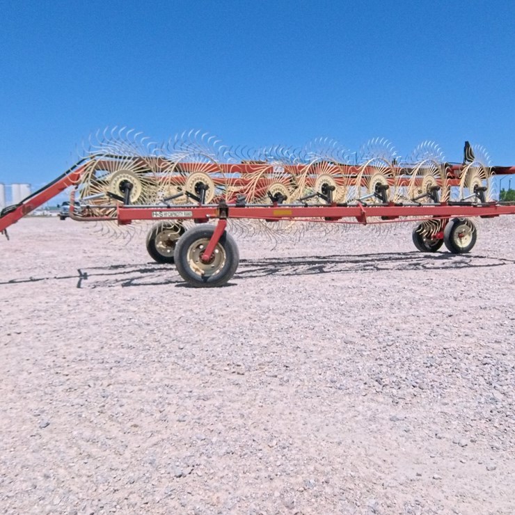 #1074 • H&S BF14 Hi-Capacity Wheel Rake