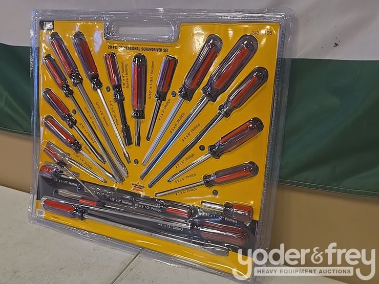 unused-20-piece-professional-sears-type-screwdriver-set-image-3