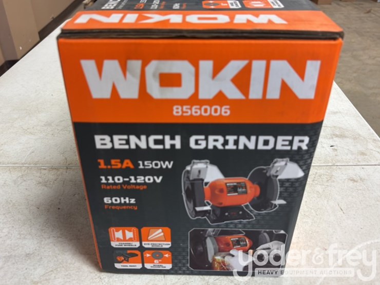 unused-wokin-6"-industrial-bench-grinder-image-5