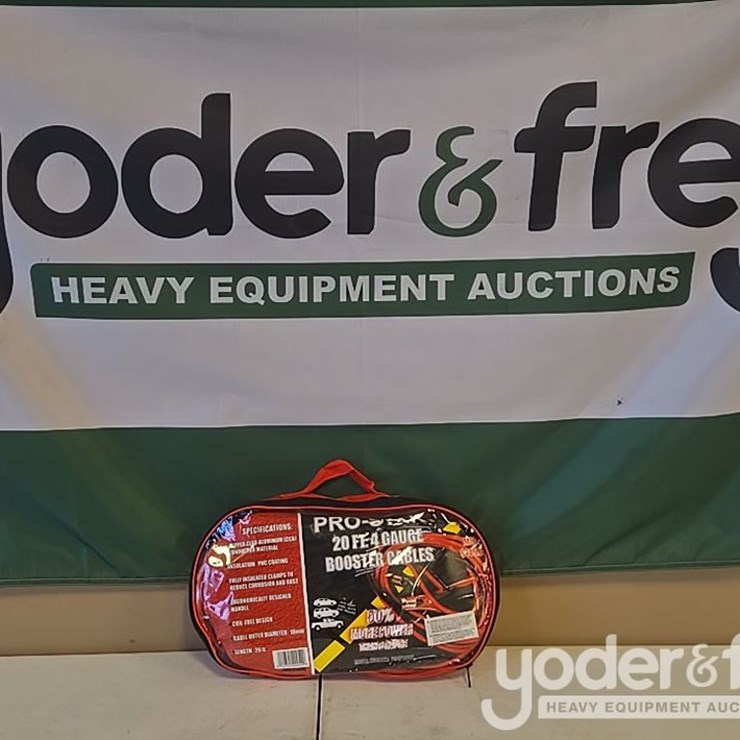 Unused 1 Gauge x 25' HD Booster Cable