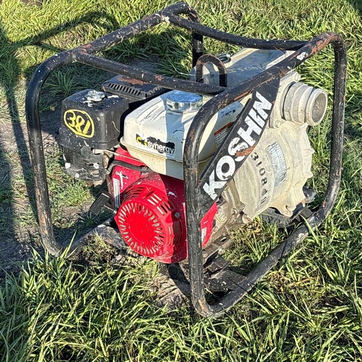 2021 Koshin KTH-80S 3in Portable Trash Pump
