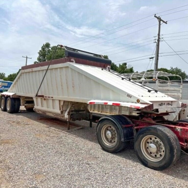 2007 CTS BELLY DUMP 40' TRAILER