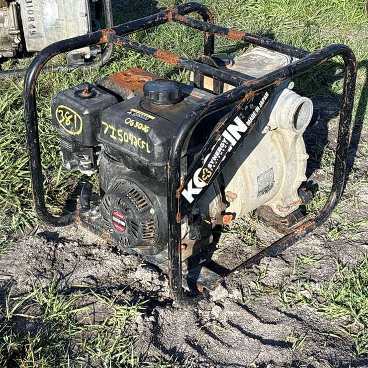 2023 Koshin KTZ-80S 3in. Portable Trash Pump