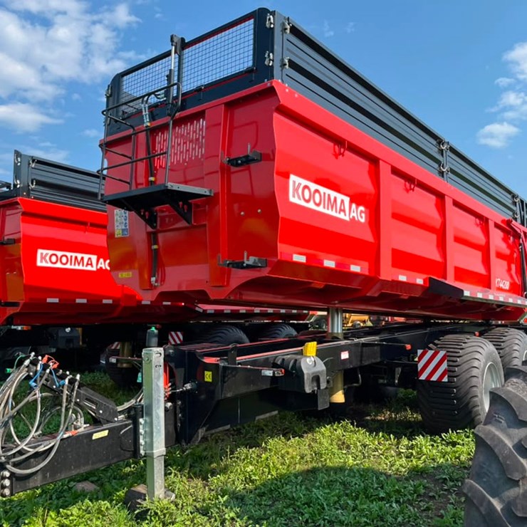 AXLE DUMP TRAILER
