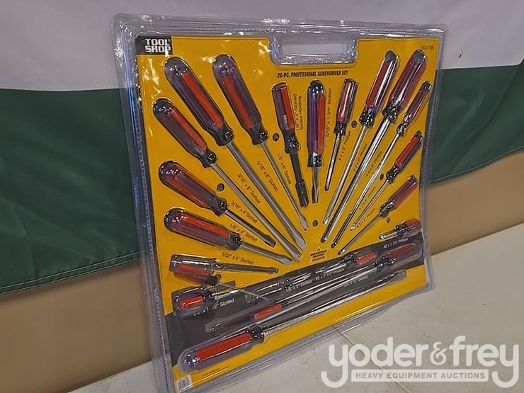 unused-20-piece-professional-sears-type-screwdriver-set-image-4