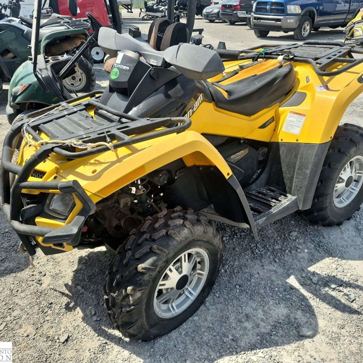 Non-Operable 2011 Can-Am Outlander Quad