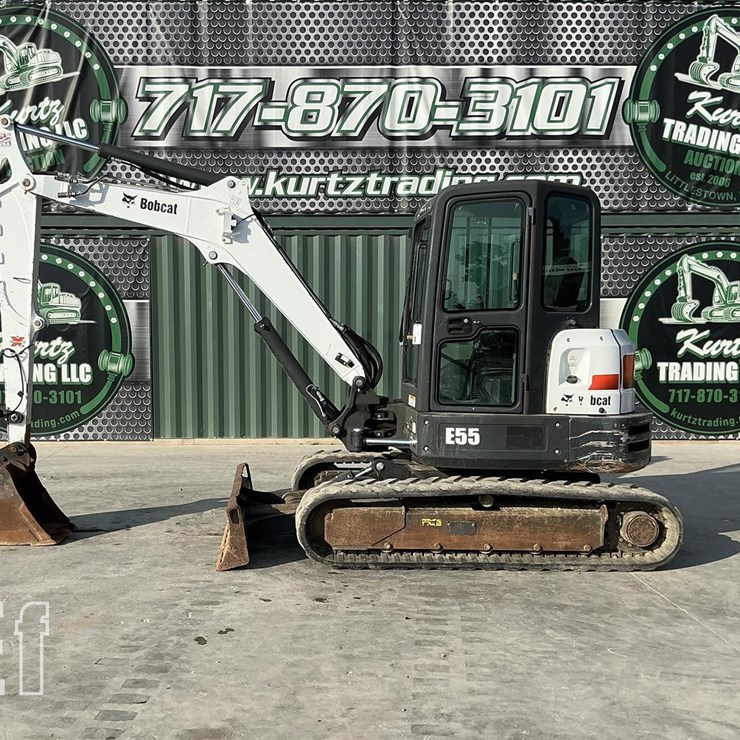 2018 BOBCAT E55