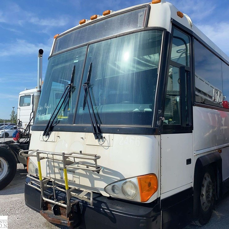 Non-Operable 2011 Motor Coach Industries D4500 55 Passenger Wheelchair Accessible Bus