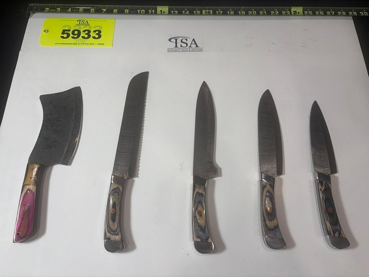 #5933-•-(5)-unused-knives-image-1