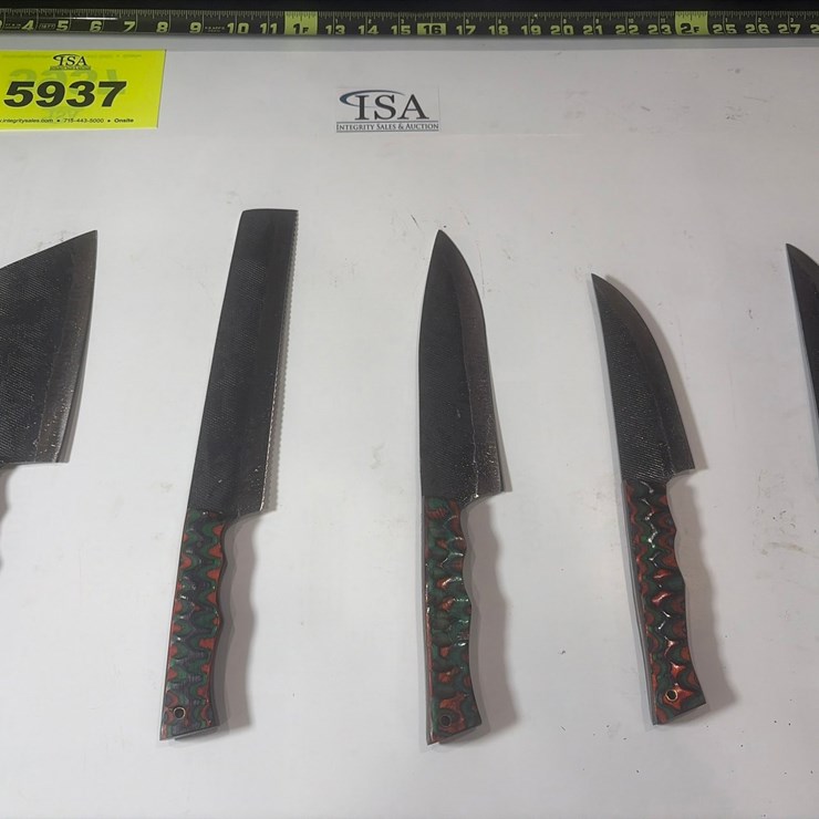 #5937 • (5) Unused Knives