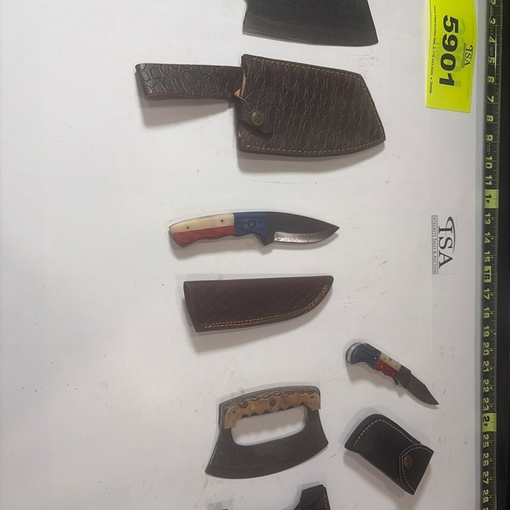 #5901 • (4) Unused Knives