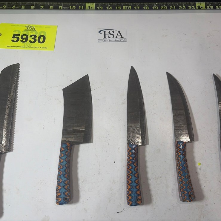 #5930 • (5) Unused Knives