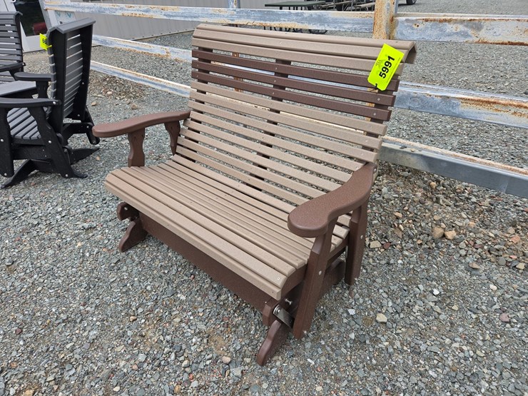 #5991-•-unused-adirondack-glider-bench-image-1
