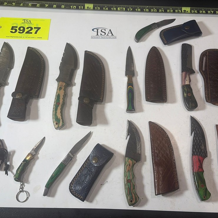 #5927 • (10) Unused Knives