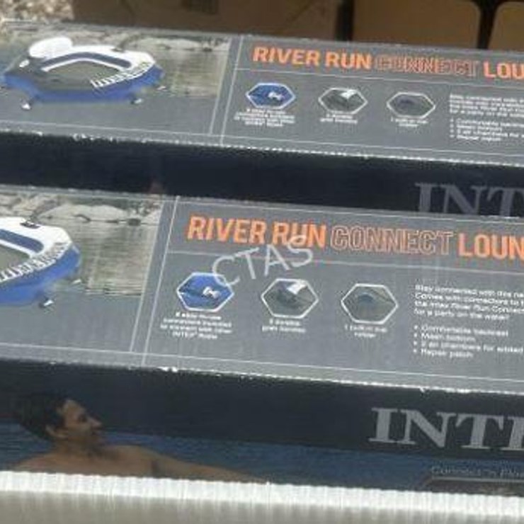 #234 • (2) River Run Connect Lounge Tubes
