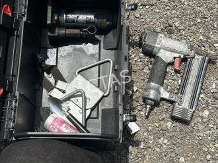 #229-•-craftsman-tool-box-w/-nail-gun-&-bottle-jack-image-4