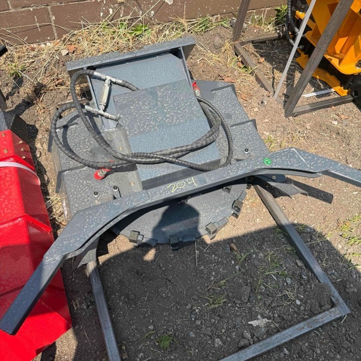 NEW GiYi Mini Skid Steer Disc Mulcher MDM50