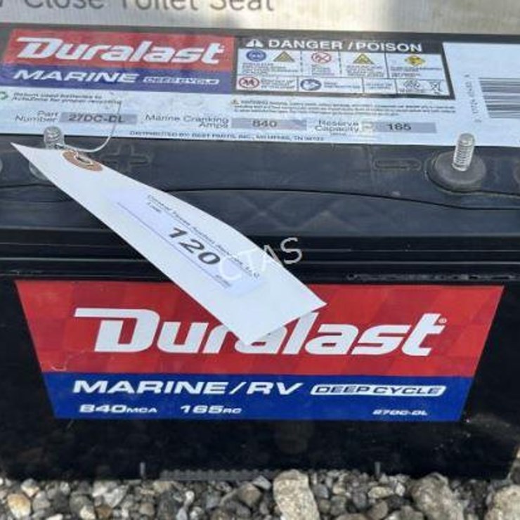 #120 • Duralast Marine Boat Battery
