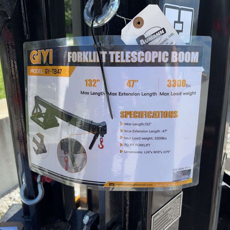 GIYI Forklift Telescopic Boom Model GY-TB47