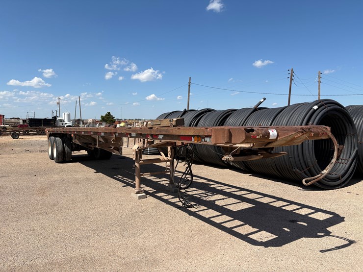 1982-shopbuilt-40’-x-8’-t/a-flatbed-trailer-image-1
