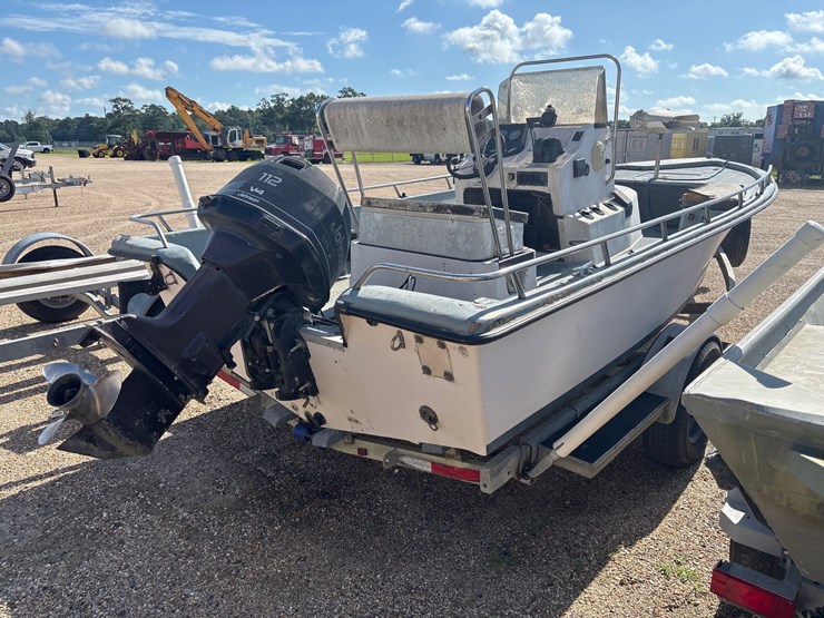 #83877-•-1996-12ft-fiberglass-boat-with-16ft-boat-trailer-|-no-title-image-1