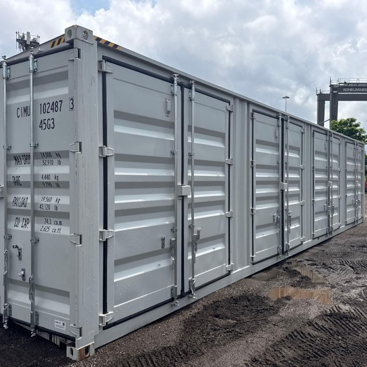 New CIMC Co 40ft (4 side door) Steel High Cube Shipping/Storage Container