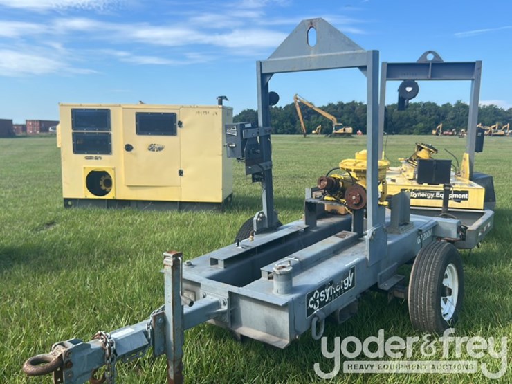 6"-trash-water-pump-frame,-trailer-mounted,-(no-engine,-no-pump)-image-2