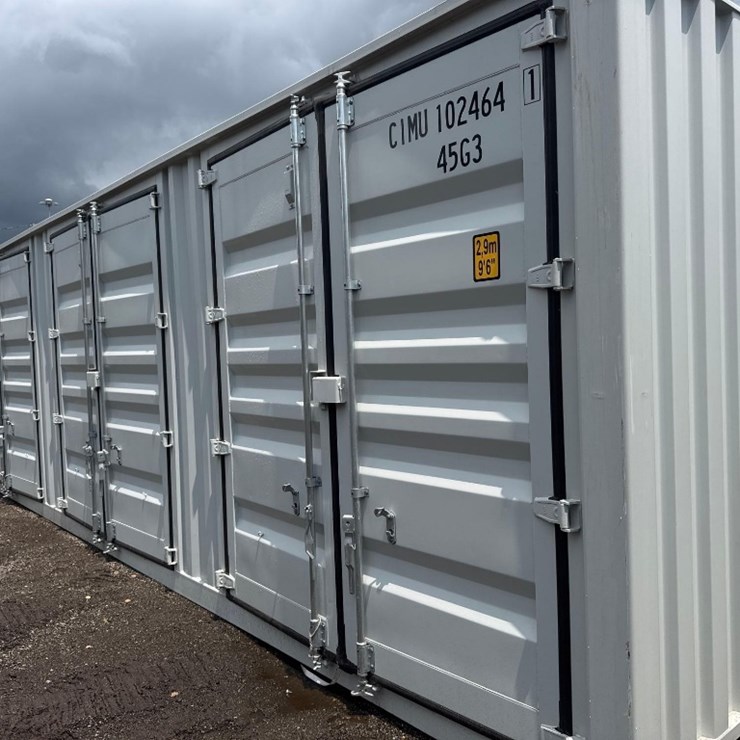 New CIMC Co 40ft (4 side door) Steel High Cube Shipping/Storage Container