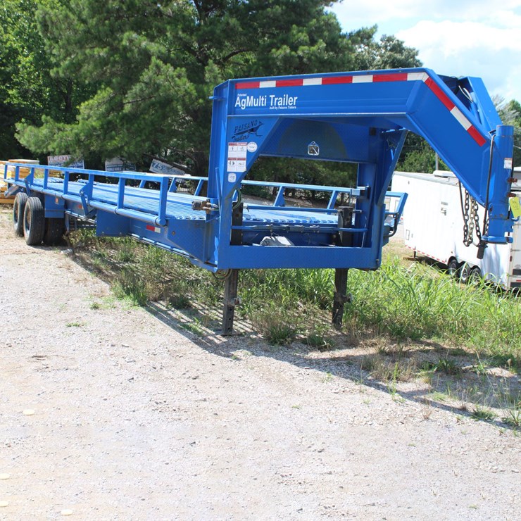 2023 32' Hydraulic Side Dump AgMulti Gooseneck Trailer By Paisano Trailers