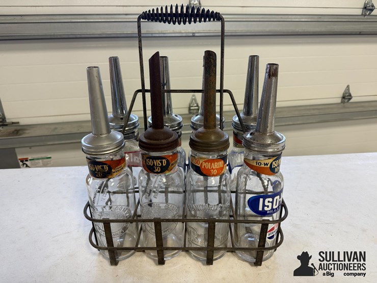 vintage-bottle-carrier-w/bottles-image-1