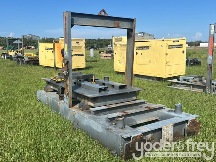 10"-trash-water-pump-frame,-frame-mounted,-(no-engine,-no-pump)-image-1