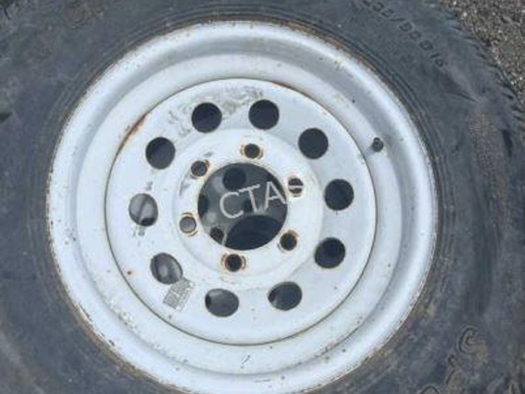 #214-•-(4)-trailer-rims-&-tires-st205/90d15-image-2