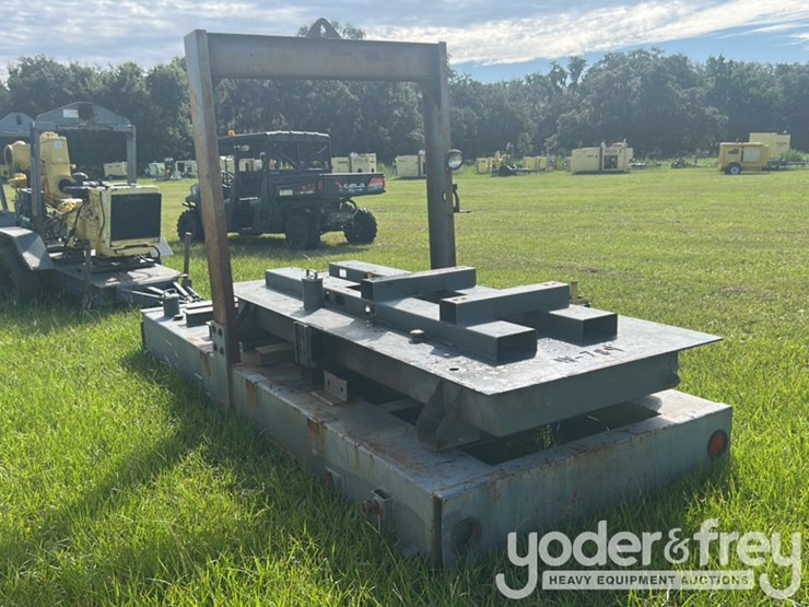 10"-trash-water-pump-frame,-frame-mounted,-(no-engine,-no-pump)-image-3