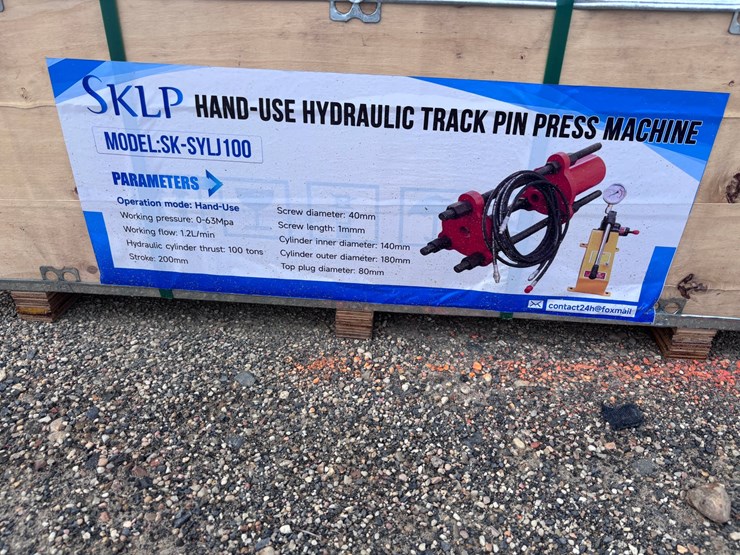 #8019-•-hand-use-hydraulic-track-pin-press-machine-image-2