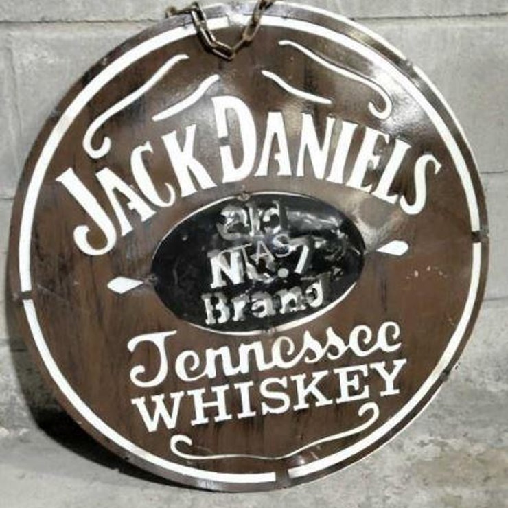#34 • Metal Art - Jack Daniels Sign