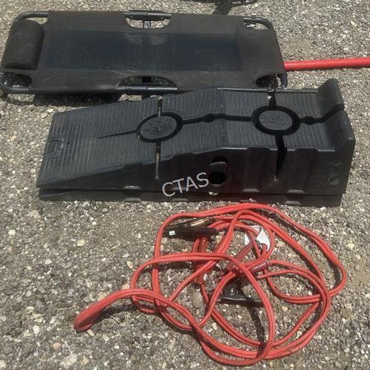 #220 • Vehicle Ramps, Jumper Cables, Folding Mesh Creeper