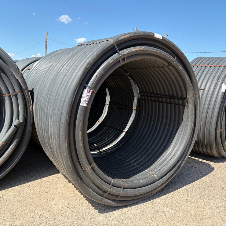 1000’ ROLL OF USED 3” IPS POLY PIPE