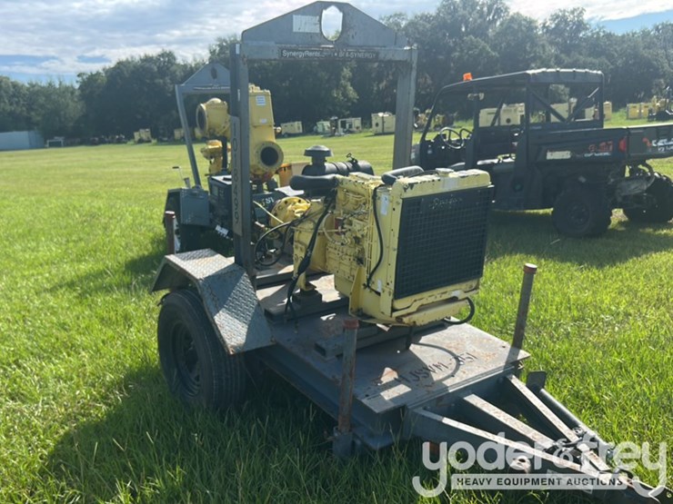 4"-trash-water-pump,-trailer-mounted,-(missing-pump-parts)-image-4