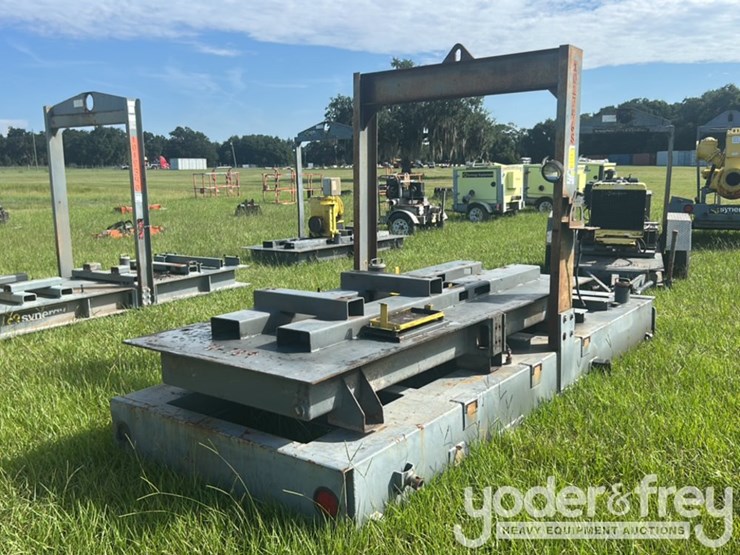 10"-trash-water-pump-frame,-frame-mounted,-(no-engine,-no-pump)-image-4