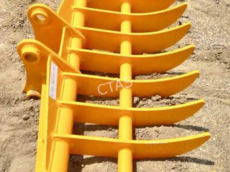 #138-•-cat305-44"-excavator-dense-teeth-rake-image-2