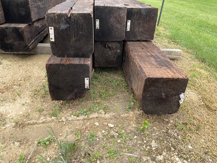 #3444-•-bundle-of-(6)-railroad-ties-image-6