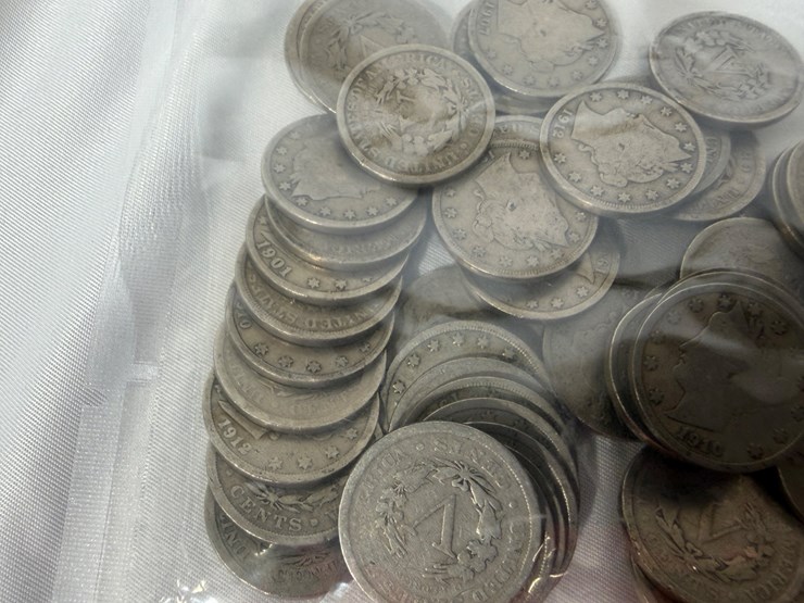 #40040-•-(58)-early-1900's-v-nickels-image-18