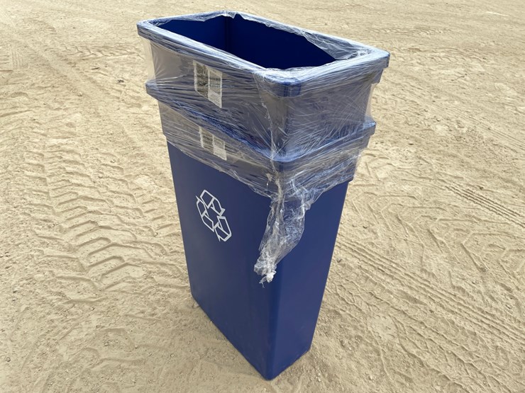 #3406-•-(2)-new-tough-guy-recycling-bins-image-1