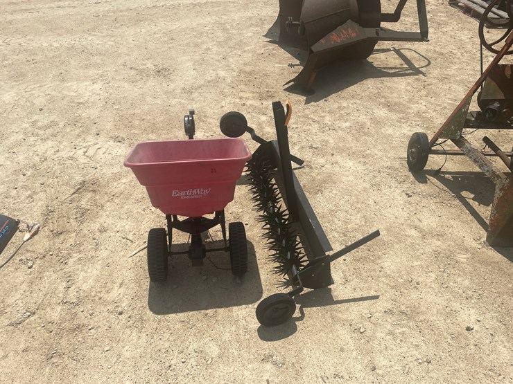 #3436-•-(2)-pull-behind-lawn-tractor-implements-image-2