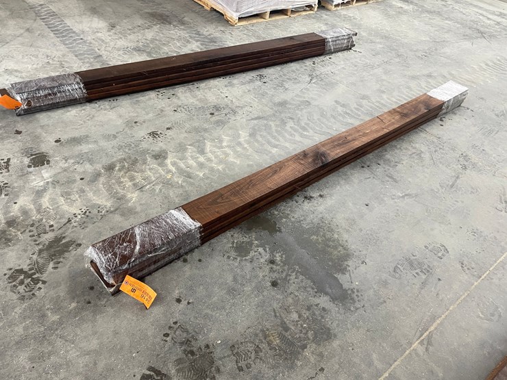 #3416-•-bundle-of-(5)-inch-thick-rough-cut-black-walnut-boards-image-1