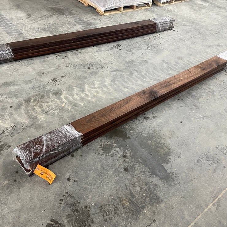 #3416 • Bundle of (5) Inch Thick Rough Cut Black Walnut Boards